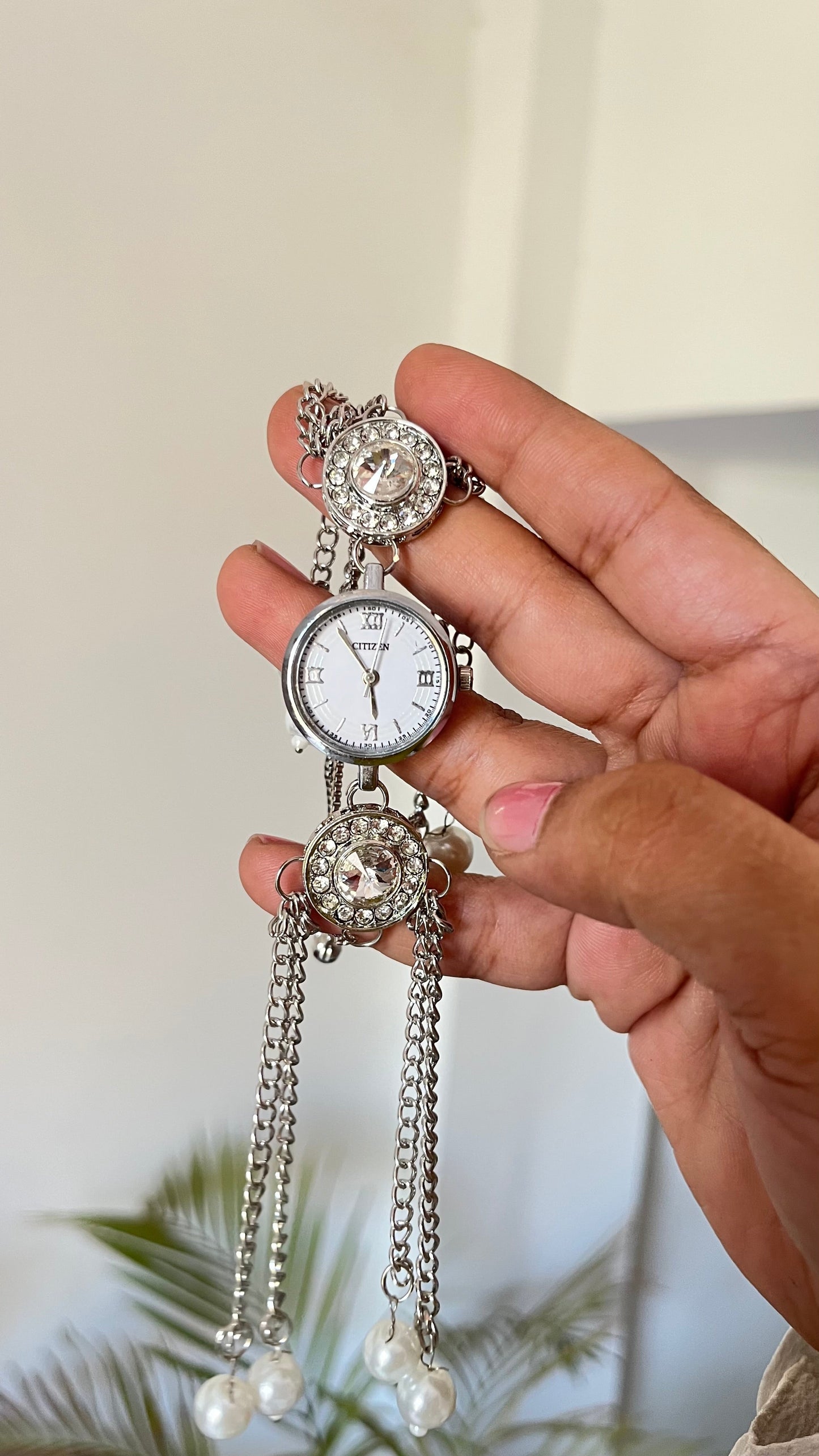 Kashimiri Watch silver