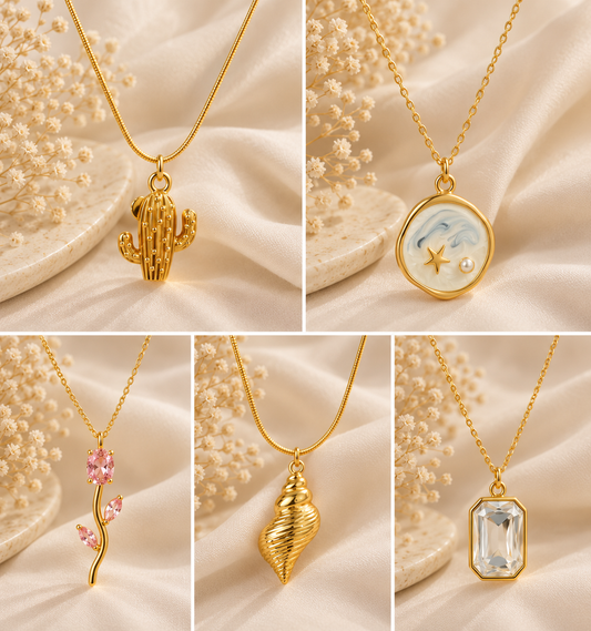 5 antitarnish necklace