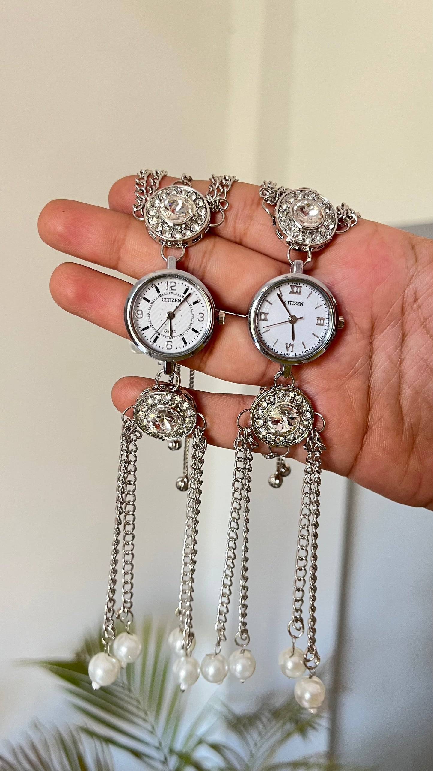 Kashimiri Watch silver