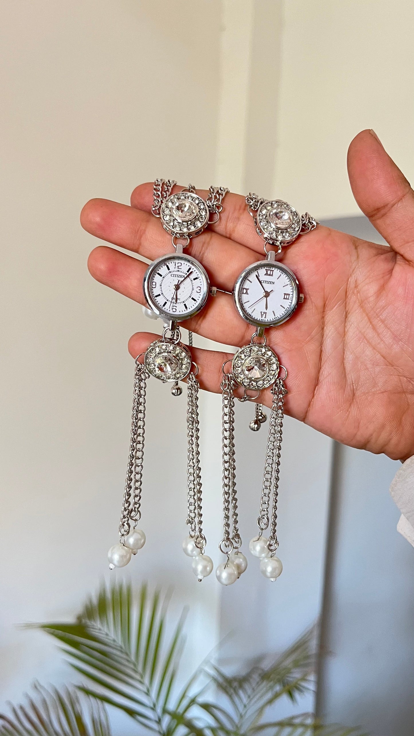 Kashimiri Watch silver