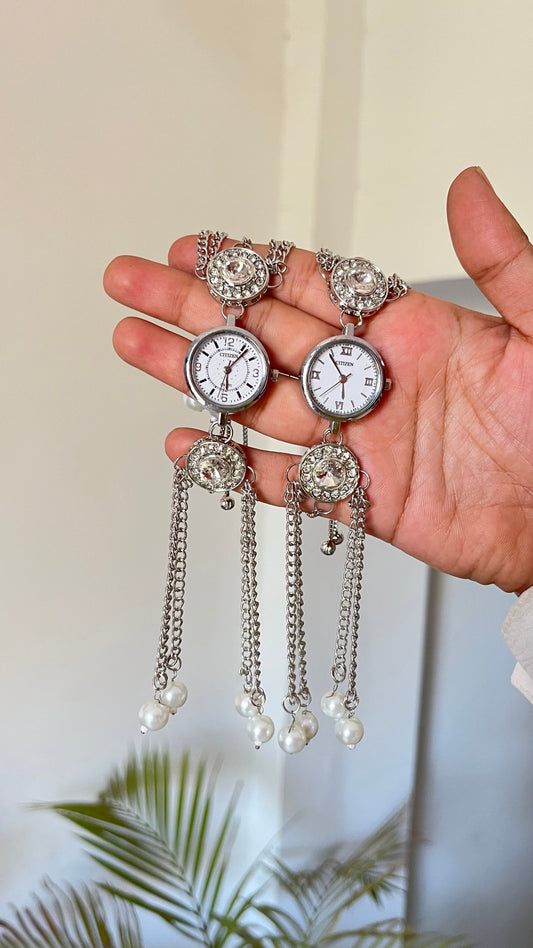 Kashimiri Watch silver
